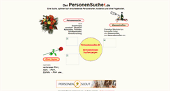 Desktop Screenshot of personensucher.de