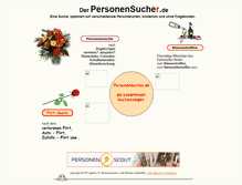 Tablet Screenshot of personensucher.de
